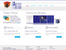 Tablet Screenshot of adracrilicos.com.br